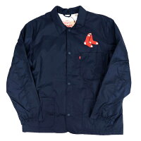 レッドソックス ジャケット MLB リーバイス Levis コーチジャケット スタジャン ネイビー メンズ アウター2102SGSL - 
Levi's x MLB アパレルが再入荷！
