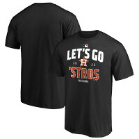 【取寄】アストロズ Tシャツ MLB ブラック 2020 ディビジョンシリーズ ロッカールーム 選手着用モデル メンズ 半袖 tシャツ MLB2020PS - 
アストロズ2020ディビジョンシリーズ優勝記念グッズ！
