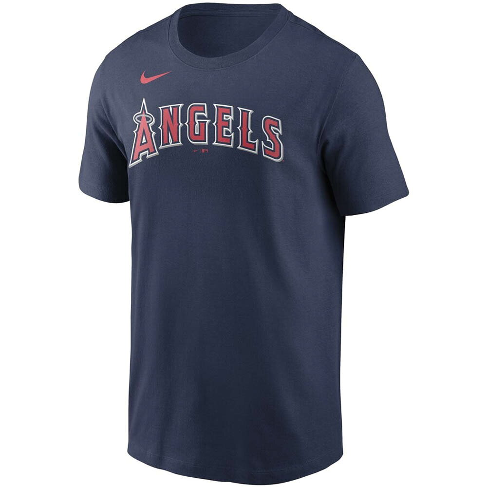 大谷翔平 Tシャツ MLB エンゼルス ナイキ Nike ネイビー tシャツ メンズ 半袖 23wbsf