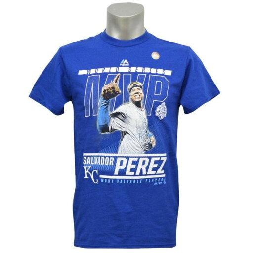 サルバドール・ペレス Tシャツ MLB ロイヤルズ 2015 ワールドシリーズ MVP 受賞記念 マジェスティック/Majestic ロイヤル 201014IK サルバドール・ペレス Tシャツ MLB ロイヤルズ 2015 ワールドシリーズ MVP 受賞記念 マジェスティック/Majestic ロイヤル 201014IK