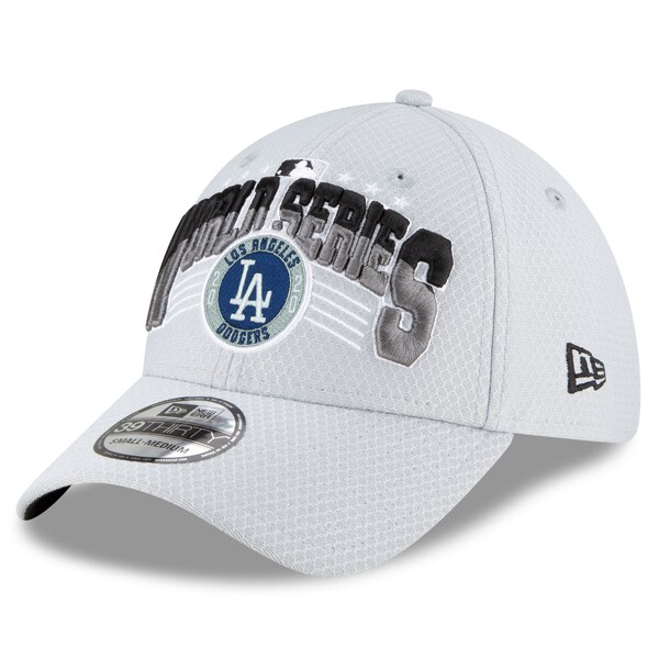 ご予約 ドジャース キャップ ニューエラ New Era 39THIRTY MLB 2020 ナショナルリーグ優勝記念ロッカールーム グレー MLB2020PS