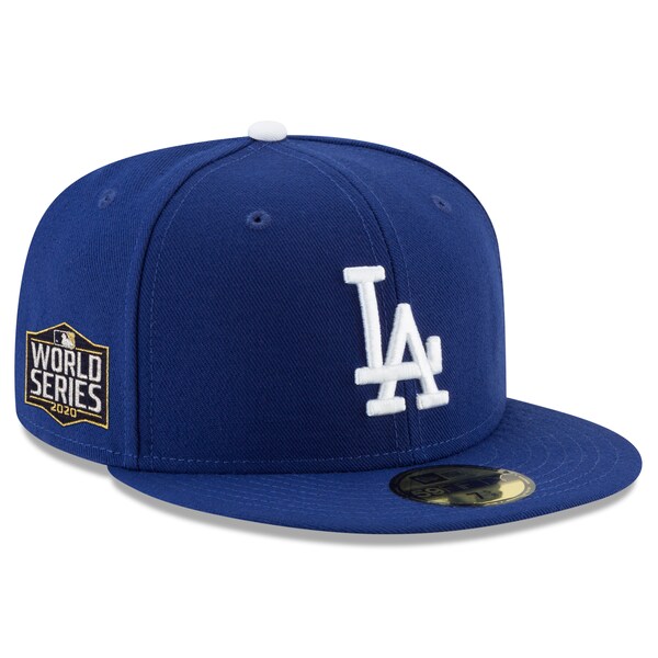 ドジャース キャップ 帽子 ニューエラ New Era MLB 2020 ワールドシリーズ記念パッチ付き 59FIFTY ロイヤル MLB2020PSのサムネイル