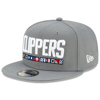 【取寄】クリッパーズ NBA キャップ ニューエラ New Era グレー 2020/21 アーンドエディション 9FIFTY Snapback Hat - 
プレーオフ進出チーム限定のモデル！NBA 2021アーンドエディションCAPの予約開始！
