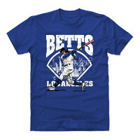 【取寄】ムーキー・ベッツ Tシャツ MLB ドジャース プレーヤー アートコットン ロサンゼルス 半袖 ロイヤルブルー - 
ワールドチャンピオン！ドジャースの選手デザインTシャツが早くも登場！！
