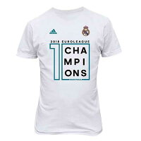 レアル・マドリード・バロンセスト Tシャツ NBA ユーロリーグ 2018 優勝記念 欧州バスケ ULEB アディダス Adidas ホワイト - 
欧州バスケリーグ！レアル・マドリード・バロンセスト Tシャツが入荷！
