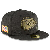 【取寄】NFL キャップ 帽子 チーフス ニューエラ New Era 59FIFTY 2020 サルートトゥサービス Salute to Service ヘザーブラック - 
ニューエラからNFLサルートトゥサービスキャップが今季も登場！！
