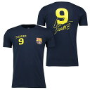 ルイス・スアレス Tシャツ バルセロナ 2016 ツアー ラ・リーガ Barcelona ネイビー サッカー