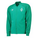 ブレーメン ジャケット アウター ワークアウト ヴェルダー ブンデスリーガ Umbro グリーン サッカー