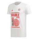 バイエルン・ミュンヘン Tシャツ アディダス 2019 2冠達成記念 ブンデスリーガ 半袖 Adidas ホワイト サッカー(4)