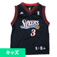 アレン・アイバーソン ユニフォーム/ジャージ 76ers シクサーズ NBA アディダス/Adidas ロード ブラック キッズサイズ 1点物 - 
今でも歴史に残るカリスマプレイヤー、アレン・アイバーソン氏グッズが入荷☆キッズもあります♪
