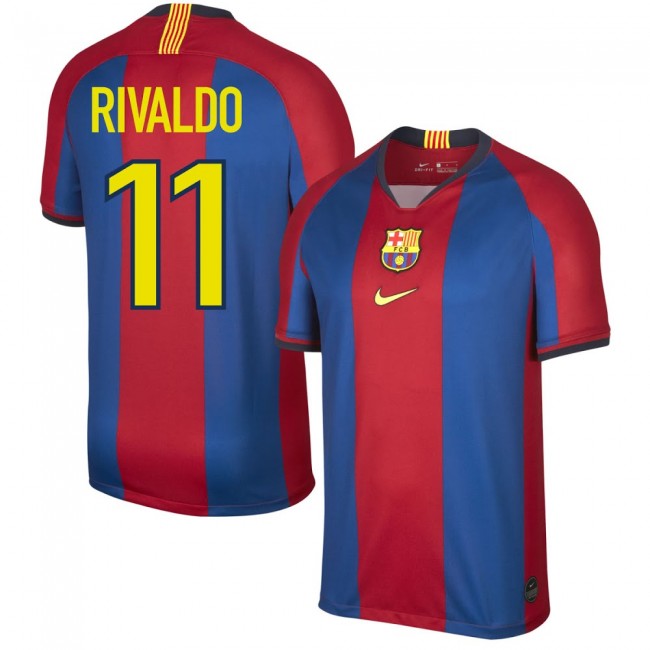 リバウド ユニフォーム FCバルセロナ1998/1999 リメイク カスタム ナイキ/Nike ホーム メンズ 半袖 ラ・リーガ バルサネット通販 サッカー 用品 セール