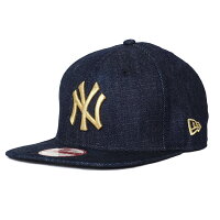 ヤンキース キャップ 帽子 MLB ニューエラ 9FIFTY デニム スナップバック アジャスタブル New Era  インディゴ - 
メジャーリーグチームキャップが新入荷！デニムのシックなデザイン！
