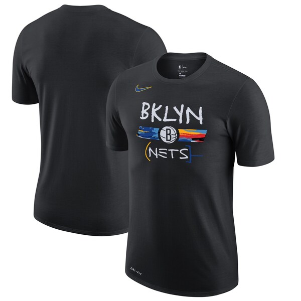 【取寄】ブルックリン・ネッツ Tシャツ tシャツ メンズ 半袖 NBA ナイキ Nike 2020/21 シティエディション ブラック - 
NBA2020/21シーズン仕様のシティエディションアイテムが登場！！個性あふれるチームロゴTシャツ！！
