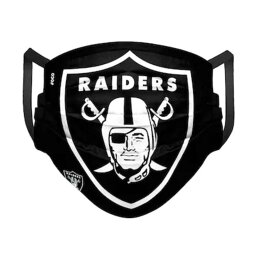 レイダース マスク NFL フェイスマスク フェイスカバー 大人用 ラスベガス FOCO ロゴ