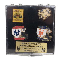 【ピックアップ】MLB メッツ＆ヤンキース グッズ ピンバッチ セット 2000 サブウェイシリーズ 5000個限定 - 
メッツ・ヤンキースのサブウェイシリーズ開幕！2000年以来の両チームによるワールドシリーズは実現するか！？

