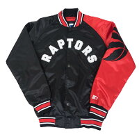 【ピックアップ】NBA ラプターズ スタジャン スターター STARTER ブラック レッド メンズ 長袖 アウター ジャケット 2Tone Arm Satin Jacket - 
渡邊雄太選手も活躍中！ラプターズアイテムが新入荷！
