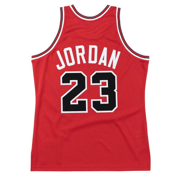 マイケル・ジョーダン ユニフォーム ジャージ NBA シカゴ・ブルズ オーセンティック 1987-88 ミッチェル＆ネス Mitchell & Ness レッド