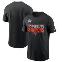 NFL Tシャツ バッカニアーズ ナイキ Nike ブラック 第55回スーパーボウル優勝 メンズ 半袖 tシャツ 2-Time SB Champions FG SB55 - 
ジンクスを覆す歴史的快挙！バッカニアーズスーパーボウル優勝記念Tシャツ 予約開始！
