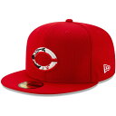 シンシナティ・レッズ キャップ ニューエラ New Era 59FIFTY Fitted Hat MLB 2021スプリングトレーニング レッド 21nrs