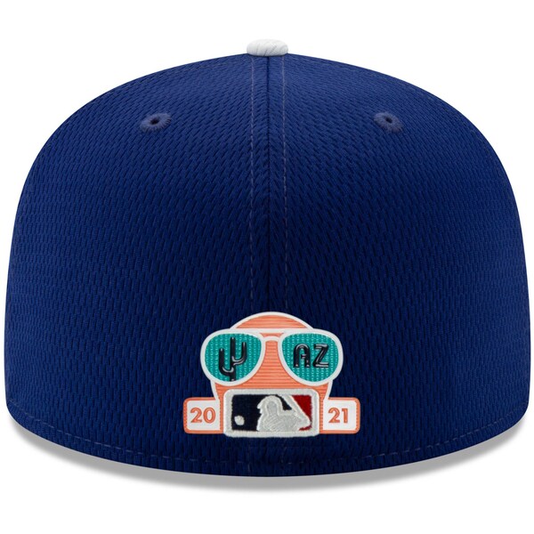 ドジャース キャップ ニューエラ New Era 59FIFTY Fitted Hat MLB 2021スプリングトレーニング ロイヤル 21nrs