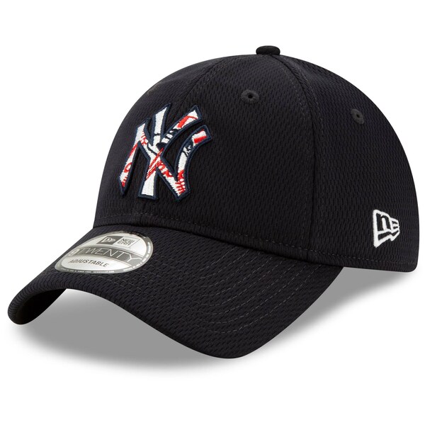 【取寄】ヤンキース キャップ ニューエラ New Era 9TWENTY Adjustable Hat MLB 2021スプリングトレーニング ネイビー