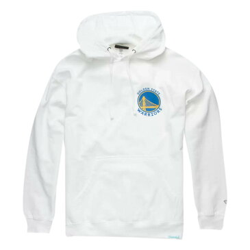ウォリアーズ パーカー NBA Diamond Supply Co. ホワイト スペース・ジャム メンズ 長袖 フーディー