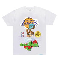 【ピックアップ】NBA スペースジャム x レイカーズ Tシャツ Space Jam 半袖 メンズ Diamond Supply ホワイト - 
この夏続編公開！今なお人気を誇る！スペースジャムグッズ！
