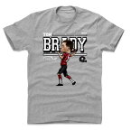 トム・ブレイディ バッカニアーズ NFL Tシャツ Cartoon T-Shirt 500Level グレー SB55