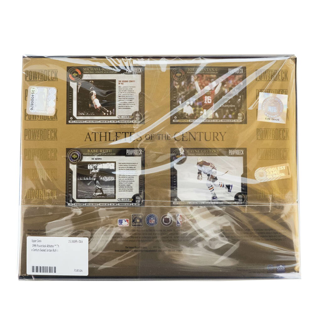 NBA CD-ROMカード パワーデック 1999 ジョーダン ジョー・モンタナ ベーブ・ルース ウェイン・グレツキー Upper Deck