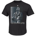 スパーズ Tシャツ トニー・パーカー NBA プレーヤー 半袖 メンズ マジェスティック Majestic ブラック