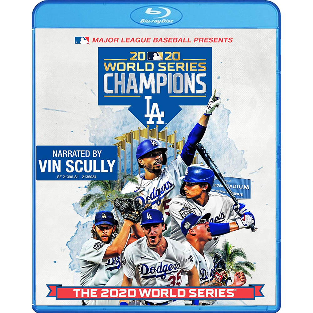 ドジャース ブルーレイ MLB 2020 ワールドシリーズ World Series Champions Blu-ray 英語表記