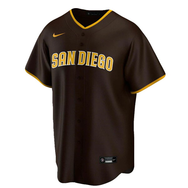 【ピックアップ】ダルビッシュ有 ユニフォーム パドレス MLB ナイキ NIKE ブラウン レプリカジャージ Replica Player Jersey 21nrs 23wbsf