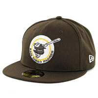 【取寄】ダルビッシュ有 所属 パドレス キャップ MLB ニューエラ NewEra 59FIFTY サンディエゴ Gold Friar Logo Fitted Hat ブラウン - 
ダルビッシュ有投手も所属！ サンディエゴパドレス キャップ 取寄予約開始！
