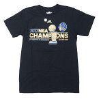 ウォリアーズ Tシャツ NBA 2017 NBAファイナル 優勝記念 ロッカールーム アディダス Adidas ブラック