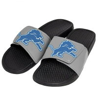 NFL サンダル シューズ ライオンズ Cropped Big Logo Flip Flop Forever Collectibles グレー - 
日本未発売！NFLサンダル新入荷
