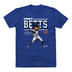 ムーキー・ベッツ Tシャツ MLB ドジャース Cartoon T-Shirt 500Level ロイヤルブルー