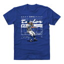 クリス・テイラー Tシャツ MLB ドジャース City Fade T-Shirt 500Level ロイヤルブルー