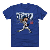 【ピックアップ】クレイトン・カーショー Tシャツ MLB ドジャース Cartoon T-Shirt 500Level ロイヤルブルー - 
WBC出場の意思表明！最強左腕・カーショー選手の商品特集！
