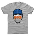 フランシスコ・リンドール Tシャツ リンドーア MLB メッツ Player Silhouette T-Shirt 500Level ヘザーグレー