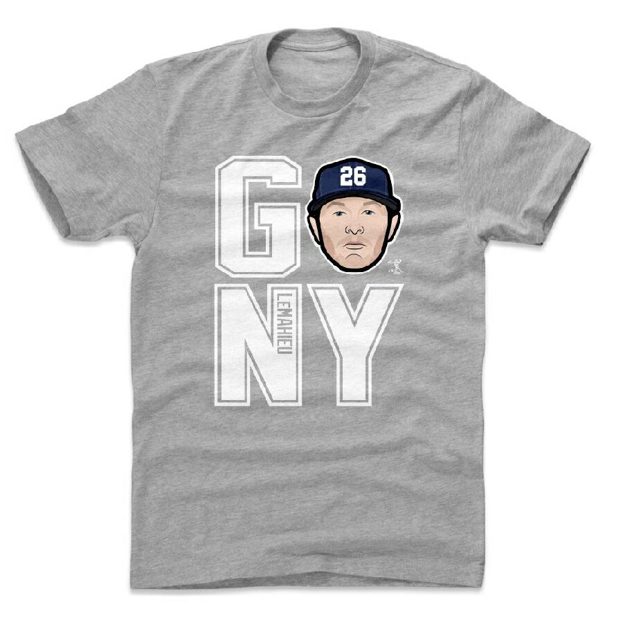 DJ・ルメイユ Tシャツ MLB ヤンキース GO NY W T-Shirt 500Level ヘザーグレー