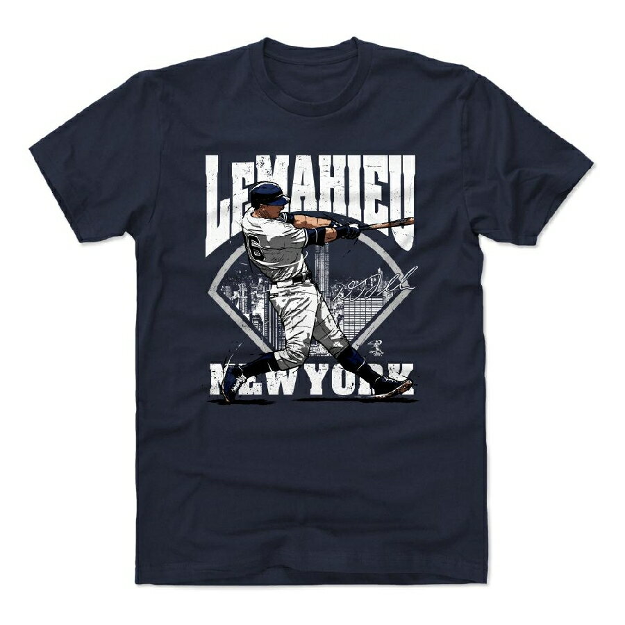 DJ・ルメイユ Tシャツ MLB ヤンキース Field T-Shirt 500Level ネイビー
