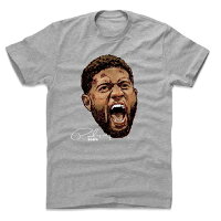 【取寄】ポール・ジョージ Tシャツ NBA クリッパーズ Scream T-Shirts 半袖 500Level ヘザーグレー - 
NBAクリッパーズ 選手グラフィックTシャツが充実！予約受付中！
