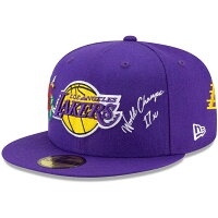 【取寄】レイカーズ キャップ NBA Icon 2.0 59FIFTY Fitted Hat ニューエラ/New Era パープル - 
海外限定★新作NBAアイコンCAP取寄受付開！
