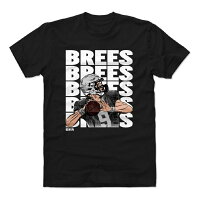 【取寄】NFL Tシャツ ドリュー・ブリーズ セインツ ニューオリンズ New Orleans Saints Repeat W WHT T-Shirt 500Level ブラック - 
ドリュー・ブリーズ グラフィックTシャツ！引退を表明した偉大な司令塔のアイテム！
