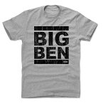 NFL Tシャツ ベン・ロスリスバーガー スティーラーズ Big Ben K T-Shirts 500LEVEL ヘザーグレー