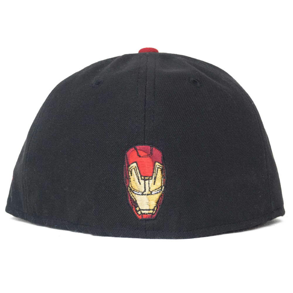 マーベル キャップ アイアンマン Marvel Iron Man3 スタークインダストリーズ ニューエラ NewEra 59FIFTY ブラック