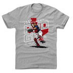 レンジャーズ Tシャツ イバン・ロドリゲス MLB Player Map T-Shirt 500Level ヘザーグレー