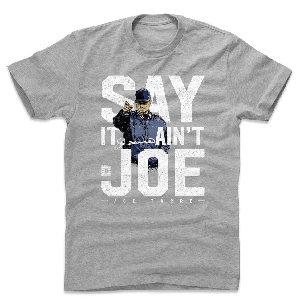 ヤンキース Tシャツ ジョー・トーリ MLB Say It Aint Joe T-Shirt 500Level ヘザーグレー