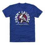 トミー・ラソーダ Tシャツ MLB ドジャース Emblem T-Shirt 500Level ロイヤルブルー