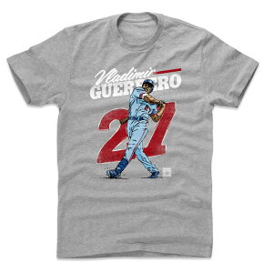 ウラジーミル・ゲレロ Tシャツ MLB モントリオール・エクスポズ Retro T-Shirt 500Level ヘザーグレー